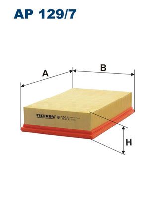 Air Filter FILTRON AP 129/7