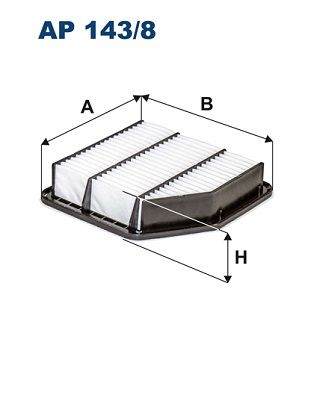 Air Filter FILTRON AP 143/8