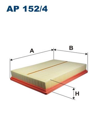 Air Filter FILTRON AP 152/4
