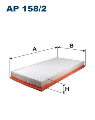 Air Filter FILTRON AP 158/2