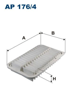 Air Filter FILTRON AP 176/4