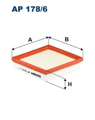 Air Filter FILTRON AP 178/6