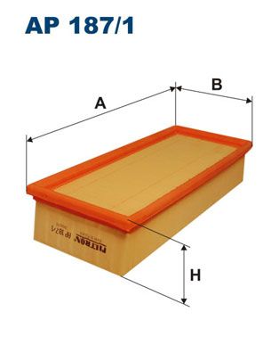 Air Filter FILTRON AP 187/1
