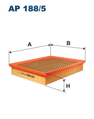 Air Filter FILTRON AP 188/5