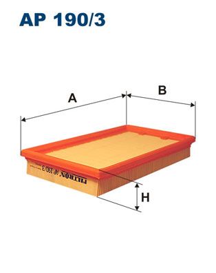 Air Filter FILTRON AP 190/3