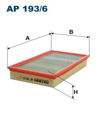 Air Filter FILTRON AP 193/6