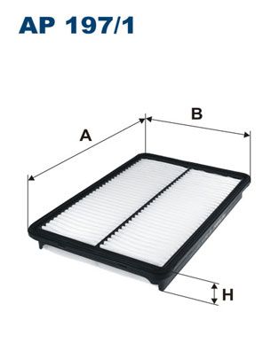 Air Filter FILTRON AP 197/1