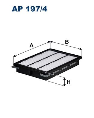 FILTRON AP 197/4 Air Filter