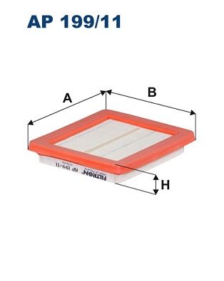 Air Filter FILTRON AP 199/11