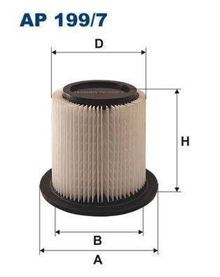 Air Filter FILTRON AP 199/7