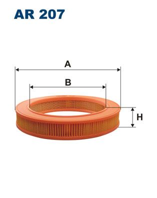 Air Filter FILTRON AR 207
