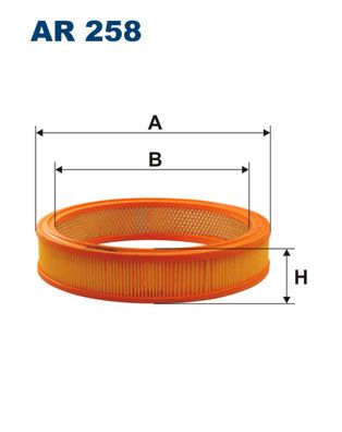 Air Filter FILTRON AR 258