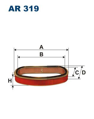 Air Filter FILTRON AR 319
