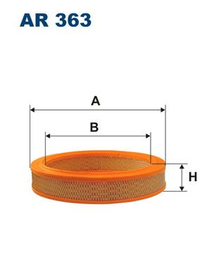 FILTRON AR 363 Air Filter