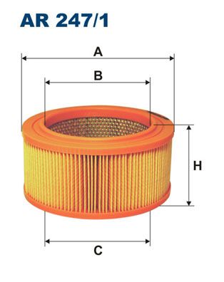 Air Filter FILTRON AR 247/1