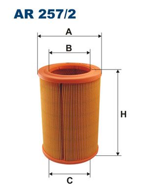 Air Filter FILTRON AR 257/2