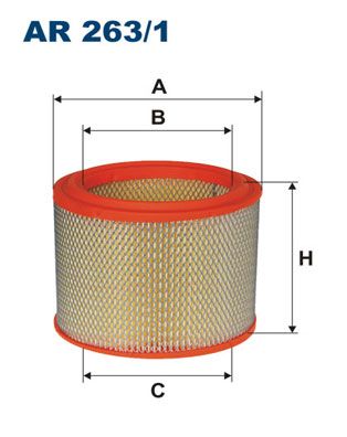 Air Filter FILTRON AR 263/1