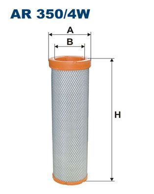 Secondary Air Filter FILTRON AR 350/4W