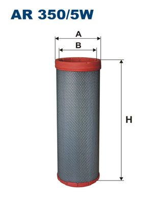 Secondary Air Filter FILTRON AR 350/5W