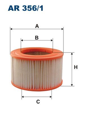 Air Filter FILTRON AR 356/1