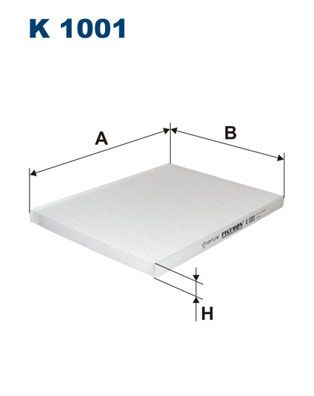 FILTRON K 1001 Filter, cabin air