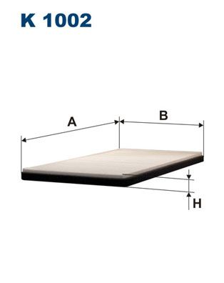 FILTRON K 1002 Filter, cabin air