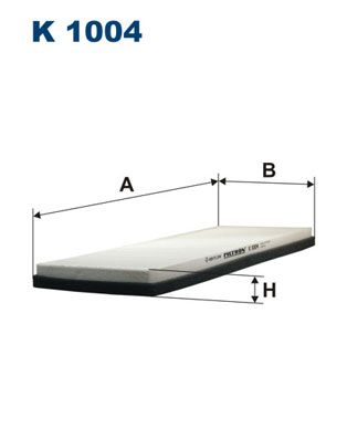 Filter, cabin air FILTRON K 1004