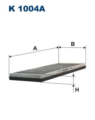 FILTRON K 1004A Filter, cabin air