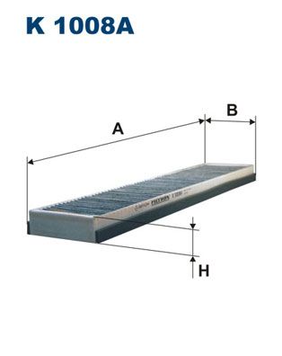 FILTRON K 1008A Filter, cabin air