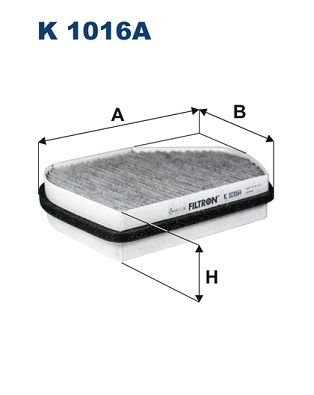 Filter, cabin air FILTRON K 1016A