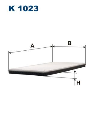 FILTRON K 1023 Filter, cabin air
