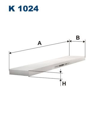 FILTRON K 1024 Filter, cabin air