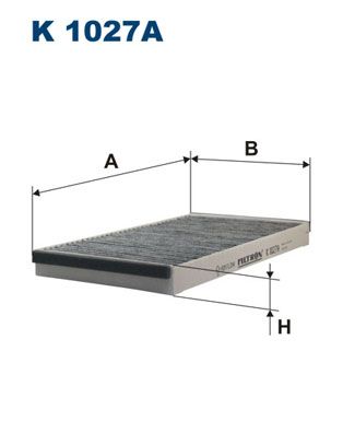 FILTRON K 1027A Filter, cabin air