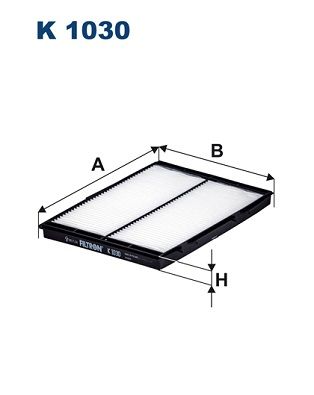 FILTRON K 1030 Filter, cabin air