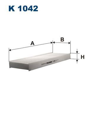 FILTRON K 1042 Filter, cabin air