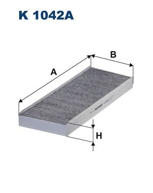 FILTRON K 1042A Filter, cabin air