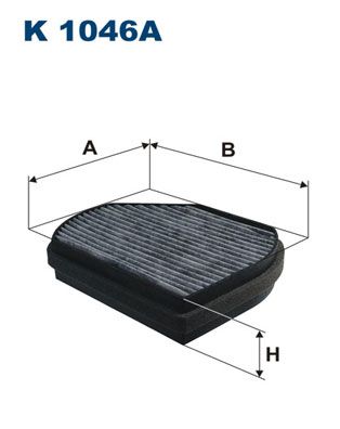 FILTRON K 1046A Filter, cabin air