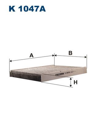 Filter, cabin air FILTRON K 1047A