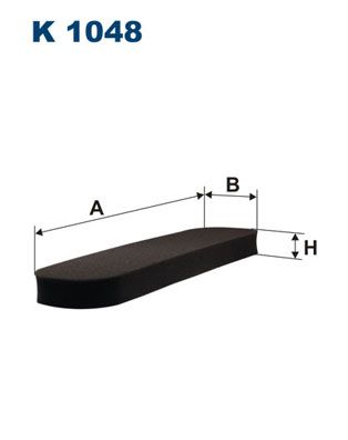 Filter, cabin air FILTRON K 1048