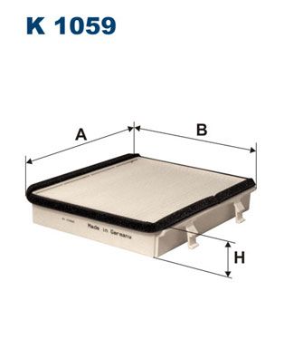 FILTRON K 1059 Filter, cabin air