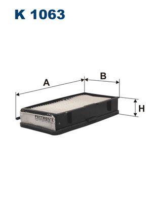 FILTRON K 1063 Filter, cabin air