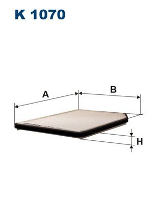 FILTRON K 1070 Filter, cabin air