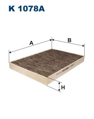 FILTRON K 1078A Filter, cabin air