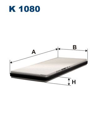 Filter, cabin air FILTRON K 1080