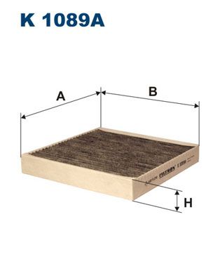 FILTRON K 1089A Filter, cabin air