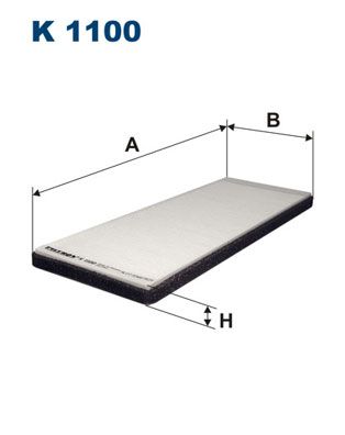 Filter, cabin air FILTRON K 1100