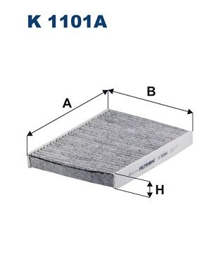 Filter, cabin air FILTRON K 1101A