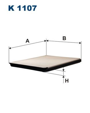 FILTRON K 1107 Filter, cabin air