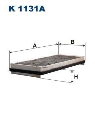 FILTRON K 1131A Filter, cabin air
