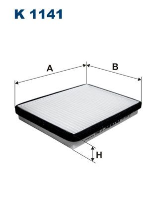 Filter, cabin air FILTRON K 1141